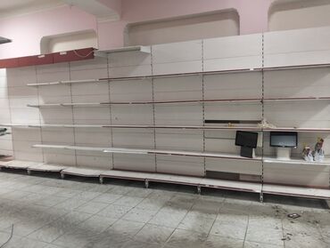 Rəf vitrinləri: Mağaza üçün metal rəf sistemləri - Material: möhkəm metal karkas — 5