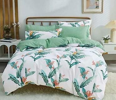 Posteljina: BRACNE POSTELJINE – komplet 5D dezen Opis: - Komplet posteljine sa — 10