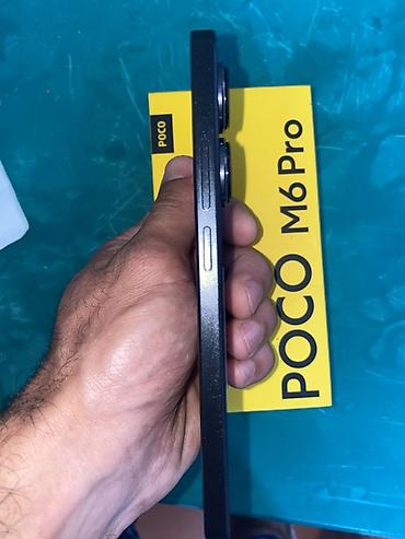 poko m6 pro: Poco M6 Pro, 512 GB, rəng - Göy, Barmaq izi, Sensor — 3
