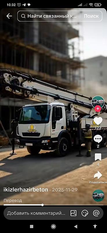 Бетонные плиты перекрытия: Beton satışı. İstənilən markalar (təməl,döşəmə, Monolit, bünövrə — 4