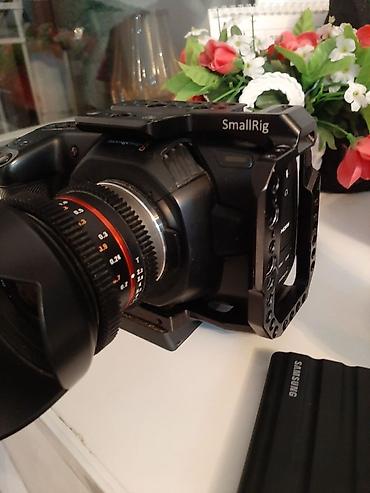 Видеокамеры: Blackmagic Pocket Cinema Camera 4K Состав: - Кинокамера Blackmagic at lalafo.kg — 4 Видеокамеры: Blackmagic Pocket Cinema Camera 4K Состав: - Кинокамера Blackmagic — 4