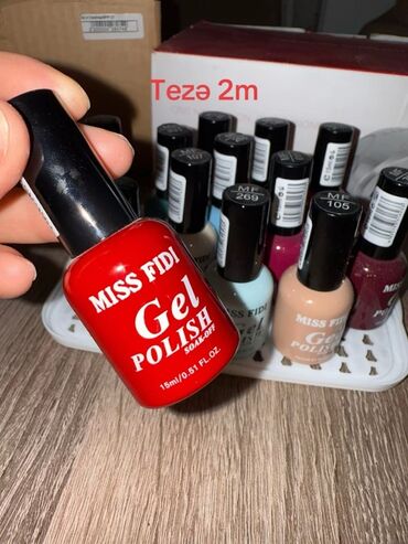 Manikür və pedikür məhsulları: Dırnaq üçün gel lak, Yeni, Ünvandan götürmə — 3