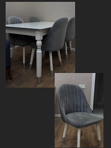 Digər mebel: Zuli❤️Masa ve 6 oturacaq ✅Satilir 500 azn. ✅Masa.acilir ✔️ — 1