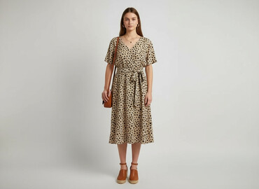 sukienka w panterkę zalando: Shein, Women`s dress, size L