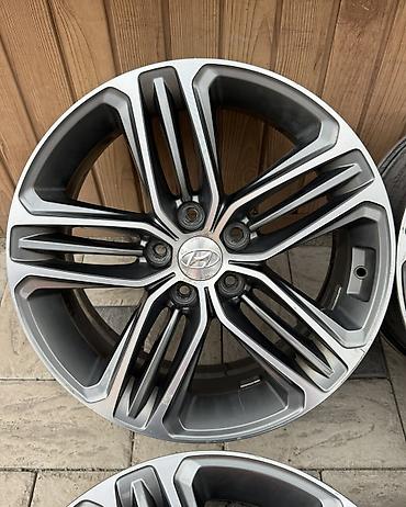 картошка семеной: Литые Диски R 18 Hyundai, Комплект, отверстий - 5, Б/у — 5