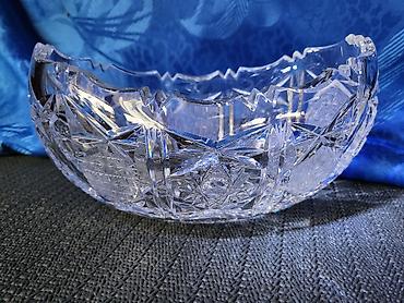 tiffany glasses: Bombonijera kristal kraljevski rad bohemija iz 70ih godina. Ceska — 2
