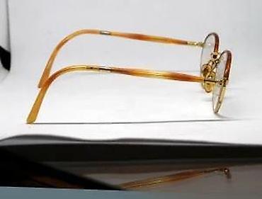 Naočare: Vintage dioptrijski ram OVAL u boji ćilibara. Vintage dioptrijski ram — 8