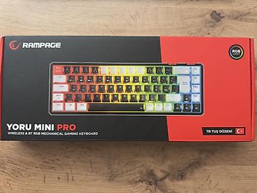 Elektronika: Rampage Yoru Mini Pro RGB mexaniki gaming klaviatura satılır. Cəmi 3 — 8