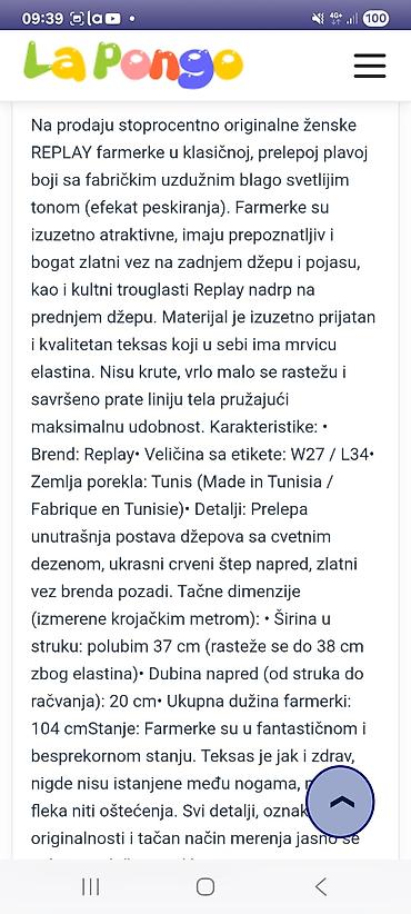 kožna jakna s: Replay ženske farmerke – plavi denim - Model: klasičan petodžepni — 10