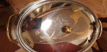 Ostalo posuđe: COIN CASA-STAKLENA CINIJA SA POKLOPCEM I POSLUZAVNIKOM-MADE IN ITALY — 7