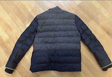 zara mont: Zara Man kişi gödəkçəsi - Rəng: tünd göy (navy) - Model: yüngül — 4