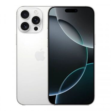 ноутбук мощный: IPhone 16 Pro Max, Б/у, 256 ГБ, Белый, Зарядное устройство, 100 %