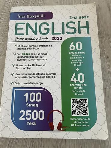 İngilis dili Testlər 11-ci sinif, 2-ci hissə, 2023 il