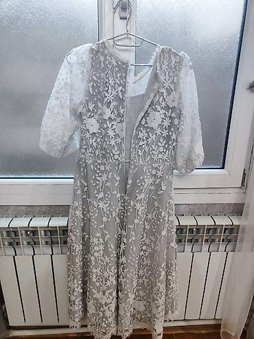 балетка новый: Ağ krujeva naxışlı midi don - Rəng: ağ krujeva üstlük, altında — 3