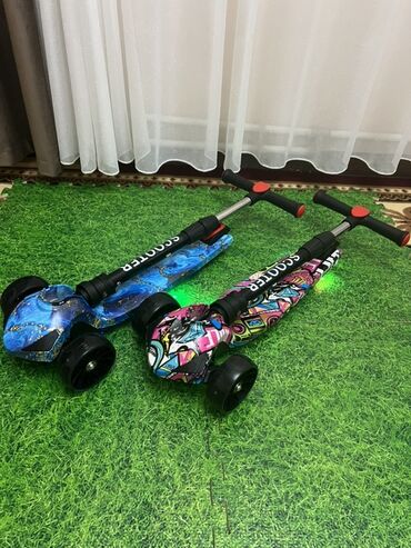 Детские самокаты: Детский самокат с подсветкой и музыкой (для детей от 2 до 6 лет) — 5