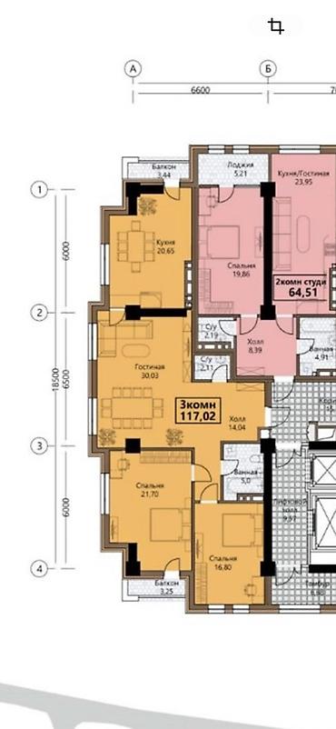 Новостройки от застройщика: Строится, Элитка, Студия, 117 м² — 5
