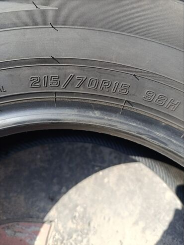 Шины: Шины 215 / 70 / R 15, Лето, Б/у, 1 шт, Легковые, Япония, Dunlop — 6