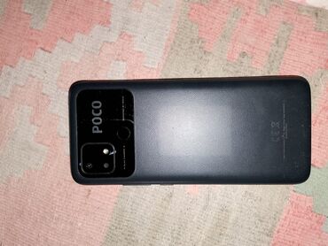 poko m5 pro: Poco C40, 64 GB, rəng - Qara, Barmaq izi