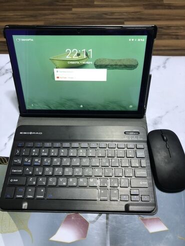 ноутбук цена ош бу: Планшет, Ego Pad, эс тутум 128 ГБ, 4G (LTE), Жаңы, Классикалык түсү - Боз