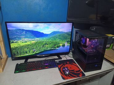 Процессоры: Компьютер, ядер - 4, ОЗУ 16 ГБ, Игровой, Б/у, Intel Core i7, AMD Radeon RX 580, HDD + SSD