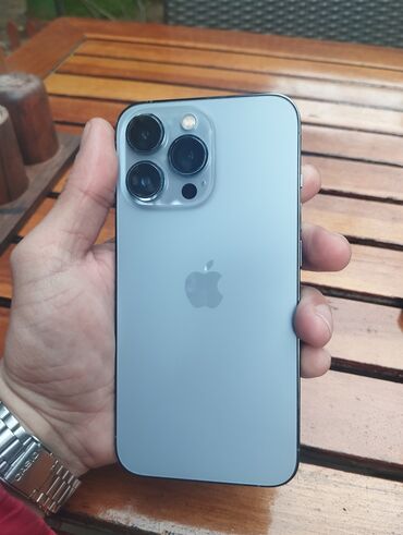 magnitnaya zaryadka: IPhone 13 Pro, 128 ГБ, Синий, Гарантия, Беспроводная зарядка, Face ID