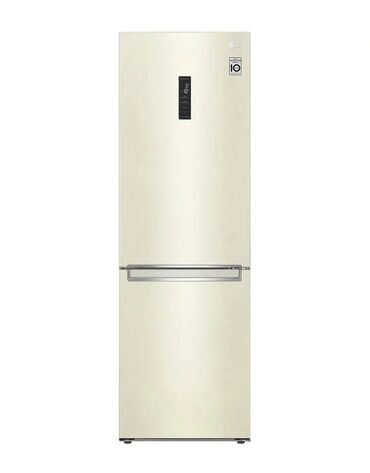 холодильник зил: Двухкамерный холодильник LG, цвет - Бежевый, Новый