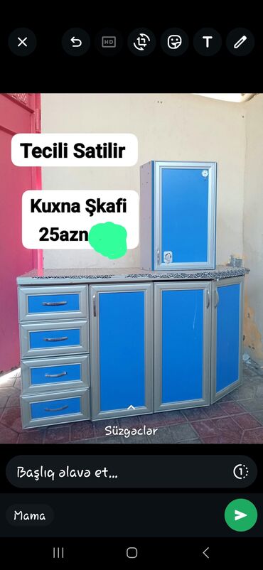 metbex sobasi: Mətbəx şkafı 25azn