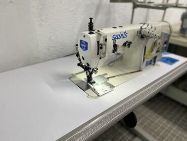 Оборудование для швейных цехов: 2-Игольная машина шагающий сатылат Жаны боюнча Аз эле колдонулган