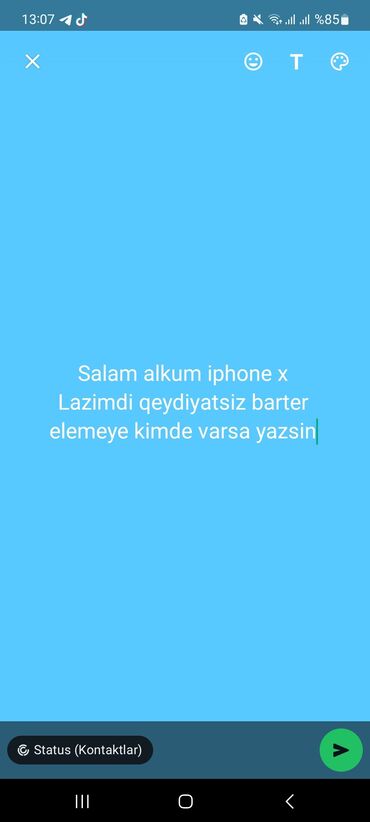 iphone x qiymeti kreditle: IPhone X, Qara