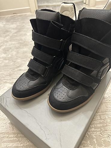 изабель марант: Кроссовки, 39, 39.5, 40, Isabel Marant, Новый, цвет - Черный — 2