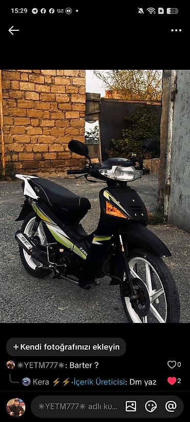 honda dio moped: Moped/Moped tipli motosiklet – ZX50 Xüsusiyyətlər: - Model: ZX50 — 1