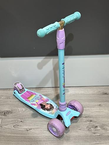 scoot: Детские трехколесные самокаты 1) Голубой 3-в-1 со съемным сиденьем - — 3