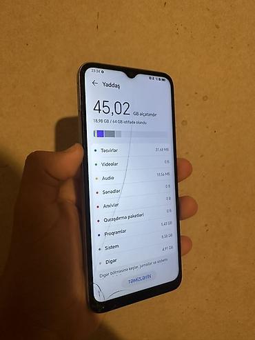 купить компютер бу: Honor X6, 64 ГБ, цвет - Серый, Отпечаток пальца, Face ID — 4