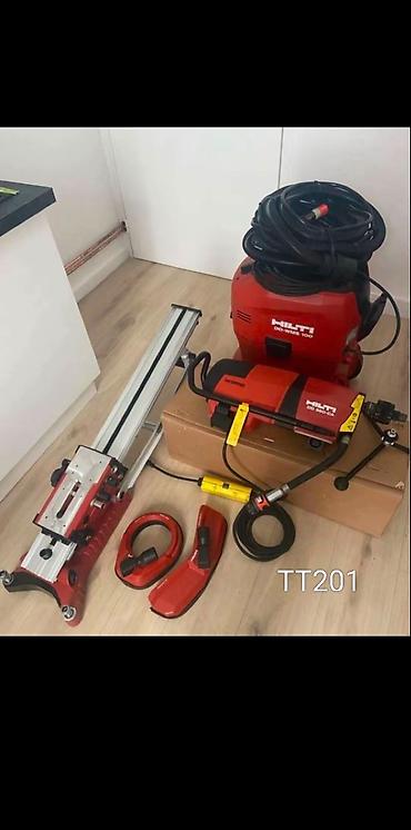 Beton işləri: - Hilti DD 200 stansiyalı almaz karot qurğusu ilə dəliklərin kəsilməsi — 11