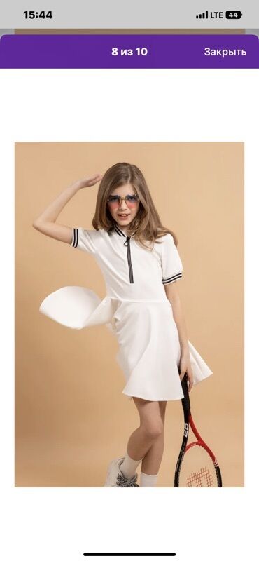 Платья: Детское платье, цвет - Черный — 4