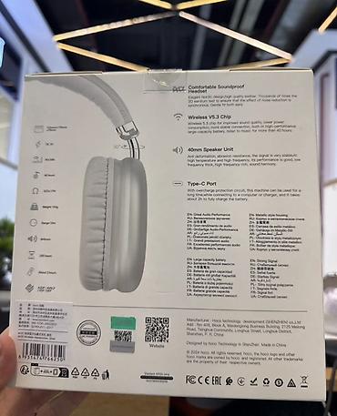 ugreen hitune max5c: Беспроводные накладные наушники, Hoco, Новый — 2