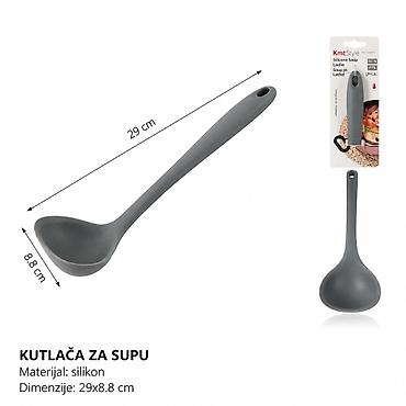 KMT silikonska kašika 2406503 – kutlača za supu - Brend: Kmt Style -