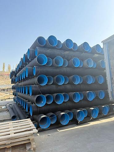 Трубы для канализации: Труба для канализации Магистральная, Материал: Полиэтилен низкого давления (ПНД), Толщина стенки: 8 мм — 3