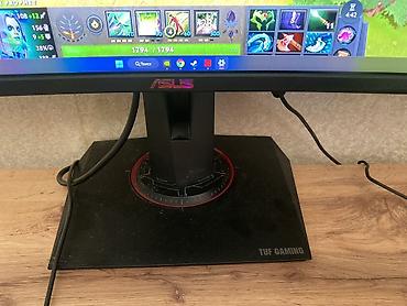 Техника и электроника: Игровой монитор ASUS 27" из линейки ROG с изогнутой матрицей — 5