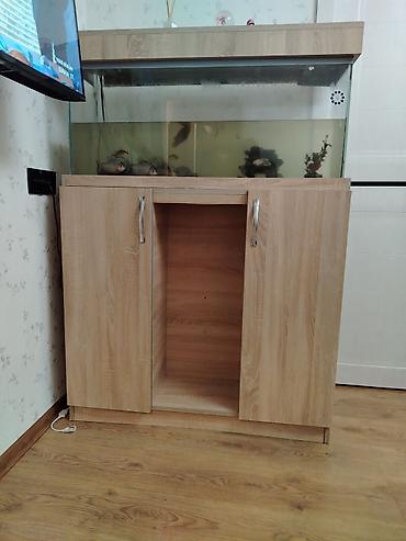 bala qoyun: Dördbucaq akvarium, Boş, 80 l, Ünvandan götürmə — 4