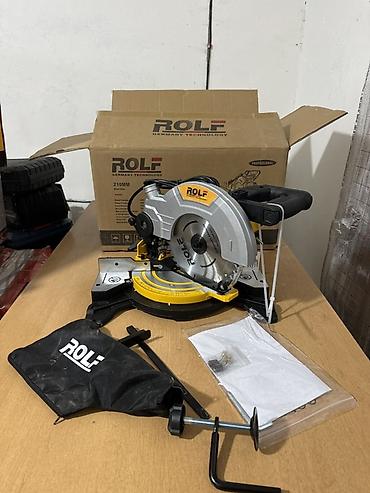 Пилы: Торцовочная пила ROLF 210 мм (Miter Saw) Основные характеристики: - — 1