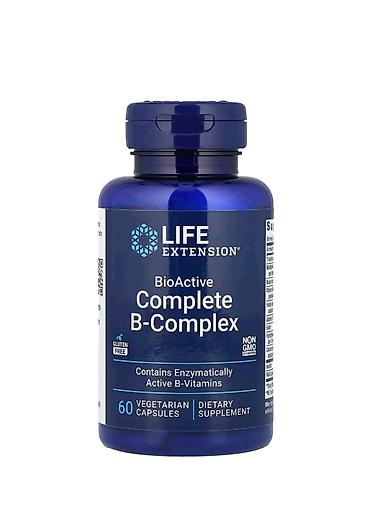 centrum vitamin: Life Extension BioActive Complete B-Complex – qida əlavəsi Məhsul — 1