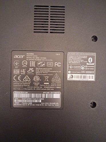 ucuz notebook tavsiye: Acer EX2519 seriyası noutbuk - Model: N15W4 (etiketdə EX2519 Series) — 1