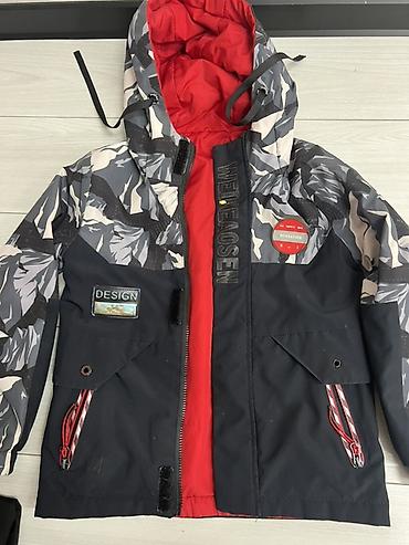 pull and: Вещи от 3-18 лет цена от 100-1000 сом Джинсовая куртка, серый wash - — 5