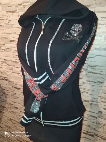 Ev geyimləri, pijamalar: Kostyum original Philip plein brendidir,Italiyadan almisham,tezedir — 9