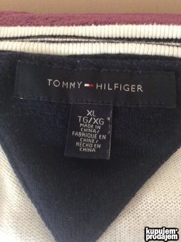 Džemperi: Džemper, L, Tommy Hilfiger, bоја - Lila, Pamuk — 8