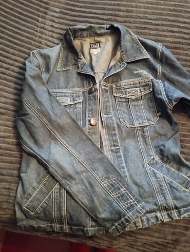 cins pencekler 2022: Canoe brendi cins gödəkçə - Material: klassik denim - Rəng: yuyulmuş