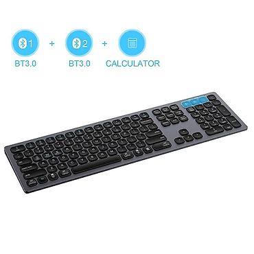 logitech k380: Клавиатура BK9803 Bluetooth 3.0 Aluminum alloy+ABS 110 keys 5 — 6