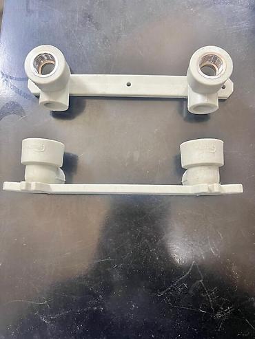 Муфты для соединения труб: Сантехника оптом.Размеры от 20 до 63.Серый-белый цвета #сантехника — 4