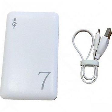 bezocne slusalice: Eksterna baterija -70 7000mAh NOVO. Opis proizvoda: Power bank — 2